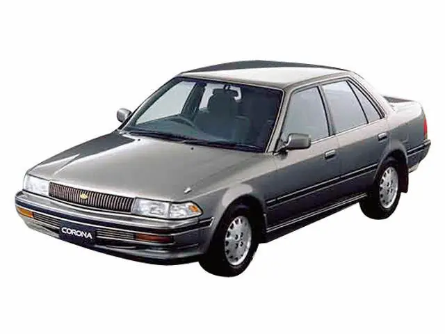 Toyota Corona (AT170, AT175, ST170, ST171, CT170) 9 поколение, рестайлинг, седан (11.1989 - 01.1992)